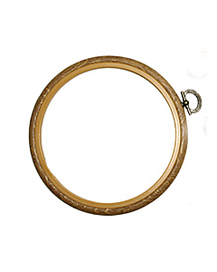 Round Woodgrain Effect Flexi Hoops - Various Sizes