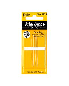 John James Beading Needles - Size 12 (4 Needles)
