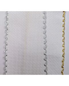 2" Aida Band Metallic Silver & Gold Pack - Off Cuts