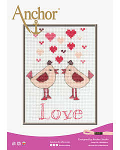 Anchor Lovebirds cross stitch chart