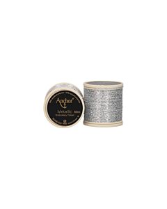 Anchor Metallic Thread - 301 Silver