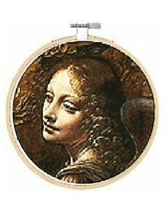 BL1211/71 - Angel, from the Virgin of the Rocks Cross Stitch Kit - 20% off RRP