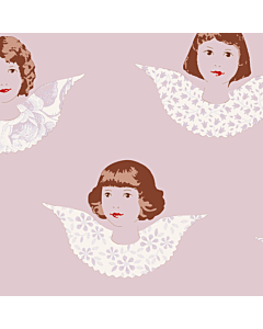 Tilda 100% Cotton Fabric Angel Scraps Blush Fat Qtr 