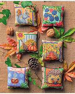 Cross Stitcher Project Pack - Issue 414 - Autumn Pincushions
