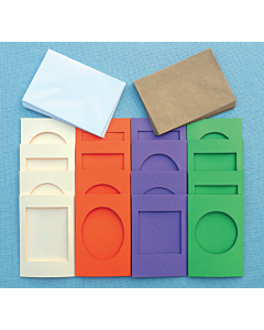 Autumns Colours Card Pack - Kraft Envelopes