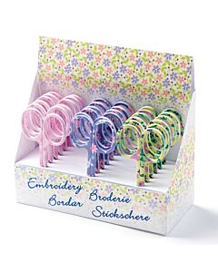 Floral Embroidery Scissors - 9.5cm/3.75in