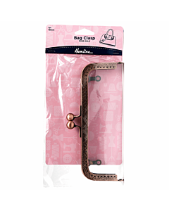 Hemline Bag Clasp Rose Gold 180mm