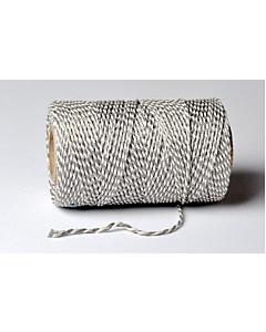 Baker's Twine Metallic Silver 100m Roll