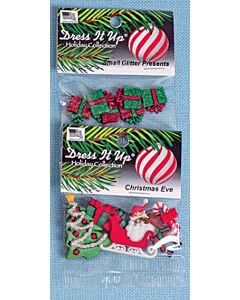 Christmas Dress It Up! Buttons Bundle - B