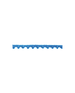 Blue Narrow Pom Pom Trim - 7mm W
