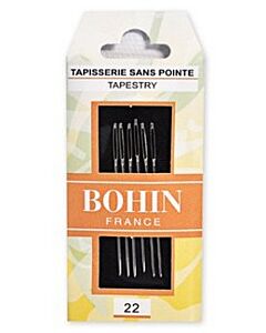 Bohin Tapestry Needles - Size 22 (Pack of 6)