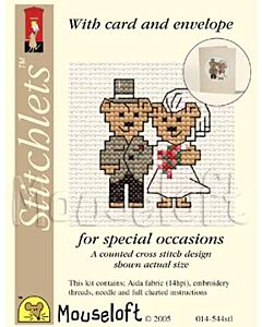 Mouseloft Occasions Stitchlets - Bride and Groom