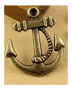 Anchor Bronze Tone Charms 3 Pack