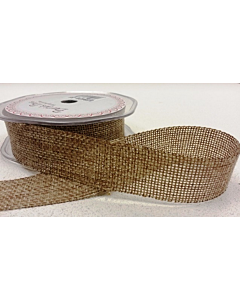 BTB 428-37 Natural 50mm Faux Burlap