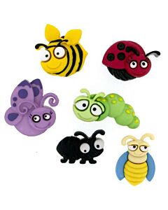 Dress It Up! Buttons - Bug Eyed