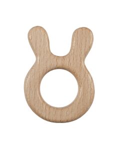 Wooden Bunny Craft Ring