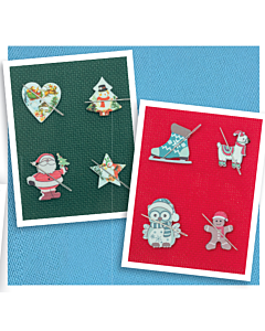 Christmas Festive Needleminders - Pack 1