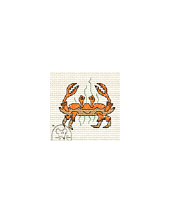 Mouseloft Crab Cross Stitch Kit - 00B-003bts