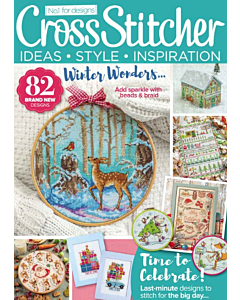 Cross Stitcher Magazine Issue 339 - January 2019 Old Office Copy
