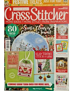 Cross Stitcher Magazine issue 377 December 2021 Old office Copy