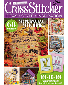Cross Stitcher Magazine Issue 349 - October 2019 Old Office Copy 