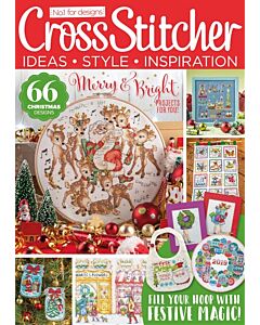 Cross Stitcher Magazine Issue 351 - December 2019 Old Office Copy 