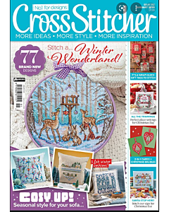 Cross Stitcher Magazine issue 352 January 2020 Old Office Copy 