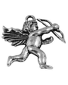 Cupid silver tone Charm - 1