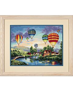 The Gold Collection: Counted Cross Stitch Kit: Balloon Glow