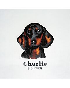 Trimits Dog Cross Stitch Kits: Dachshund