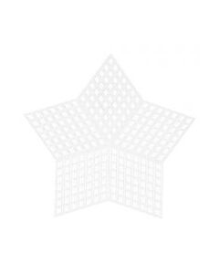 33069 - Plastic Canvas 3.25 in 7 Mesh Star - 2 Pack