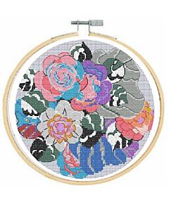 BL1196/77 - Deco Composition from Variations Cross Stitch Kit