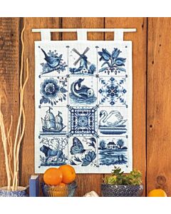 Cross Stitcher Project Pack - Delft Tiles - Issue 399 & 400