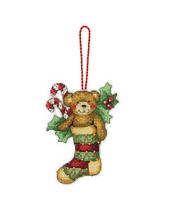 Dimensions Bear Ornament Cross Stitch Kit 