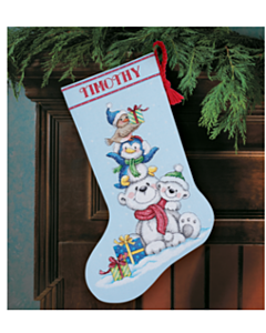Dimensions Stack of Critters Kit - D708840 Cross Stitch Kit