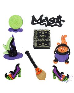 Dress It Up! Buttons - Witches Spell