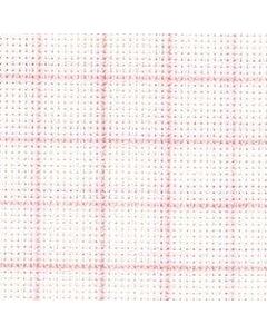 DMC 18 Count Magic Guide Aida White - Off Cut - 55x49cm 