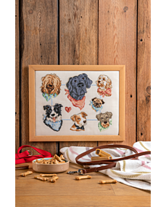 Cross Stitcher Project Pack - Pups on Parade - XST357
