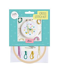 Simply Make Cross Stitch Kit - Llama