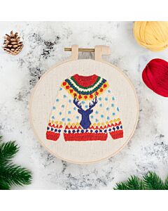  Simply Make Small Embroidery by Numbers Kit