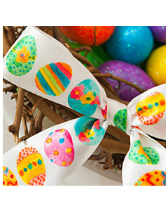 Jomil - 15mm Easter Egg Ribbon