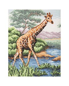 PCE965 - Counted Cross Stitch Kit: Essentials: Giraffe
