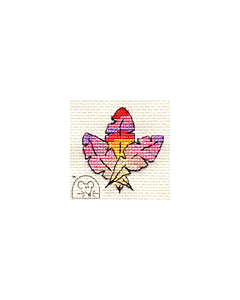 Mouseloft Colourful Feathers Cross Stitch Kit - 004-M14stl