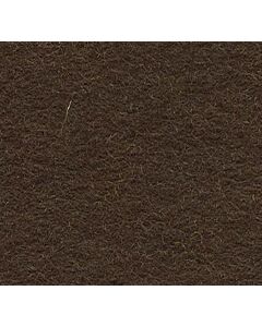 Felt Square Dark Brown 30% Wool - 9in / 22cm