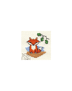Mouseloft Ferdinand Fox Cross Stitch Kit - 00F-001itw