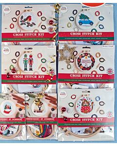 Simply Make Large Festive Cross Stitch Kits