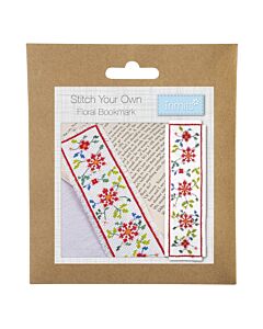 Trimits - Stitch Your Own - Floral Bookmark