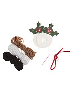 Trimits Pom Pom Kit - Christmas Pudding