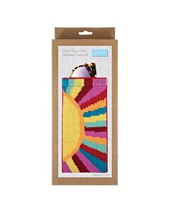 Half Stitch Kit: Stitch Your Own Sunglasses Case: Sunshine