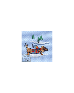 Mouseloft George's Jumper Cross Stitch Kit With Card And Envelope - N37stl